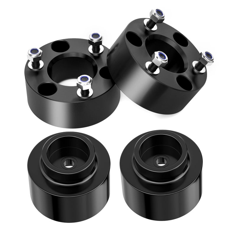 Richeer 3" Front and 2" Rear Leveling Lift Kits for 2009-2025 Ram 1500 4X4 4WD/AWD,2020-2025 Ram 1500 2WD/RWD, 3 Inch Front Strut Spacers and 2 Inch Rear Lift Spacer for 2009-2025 Ram 1500 Lift Kits - Image 1